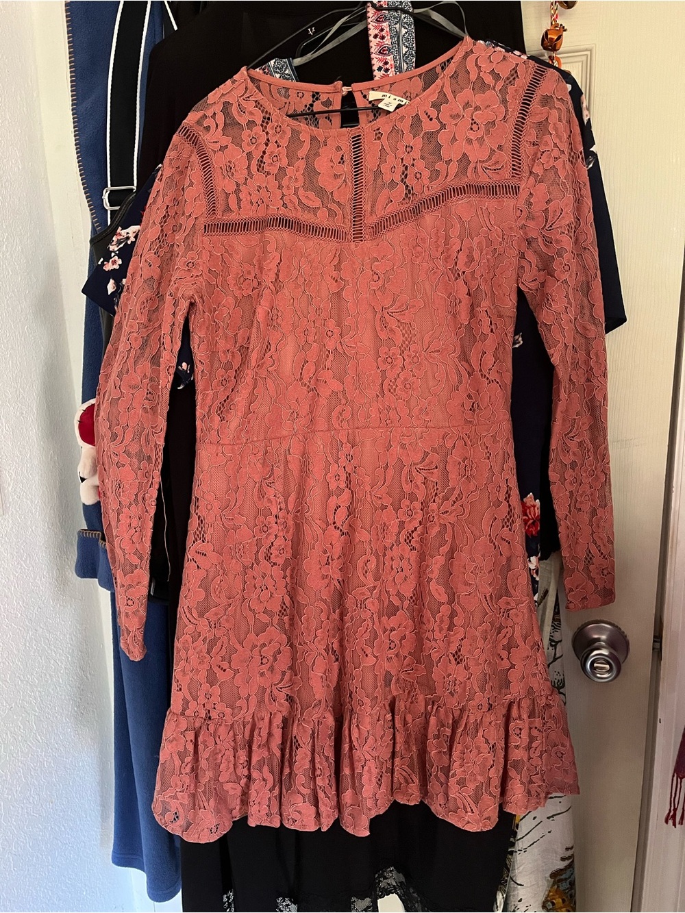 Dusty rose dress